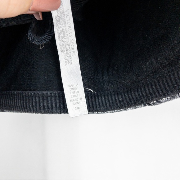 Victoria's Secret VS Sport Padded Adjustable Racerback Sports Bra Black Gray - Picture 5 of 6